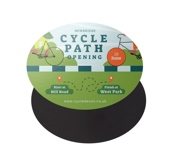 Custom Oval Magnets